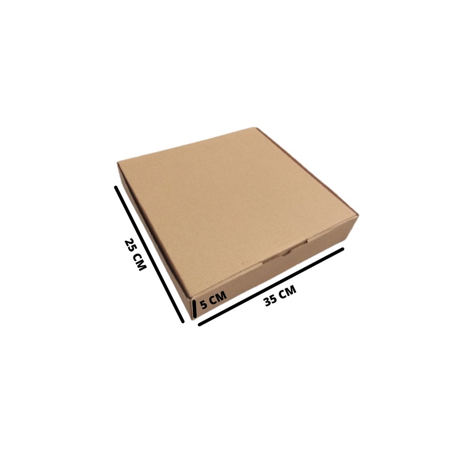 

[Minimimal Order 10pcs] Dus Pizza Uk 35x25x5cm Kardus/Dus/Box Pizza/Jam Dinding/Pakaian/Donut