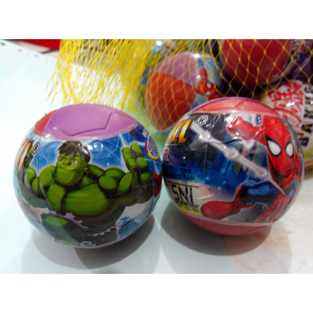 Mainan Bola Isi Kejutan Surprise Ball Mainan Telur Isi Mainan Bola Isi Kejutan Surprise Ball Mainan Telur Isi