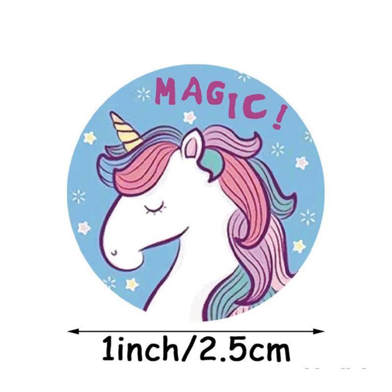 Sticker Stiker Reward Anak Unicorn