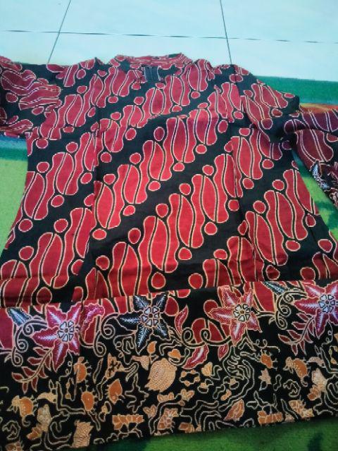 Atasan Batik Dolby Dolbi Dobby Doby Tenun Sutra Tulis Halus Katun Atbm Baron ,sarombit Atasan