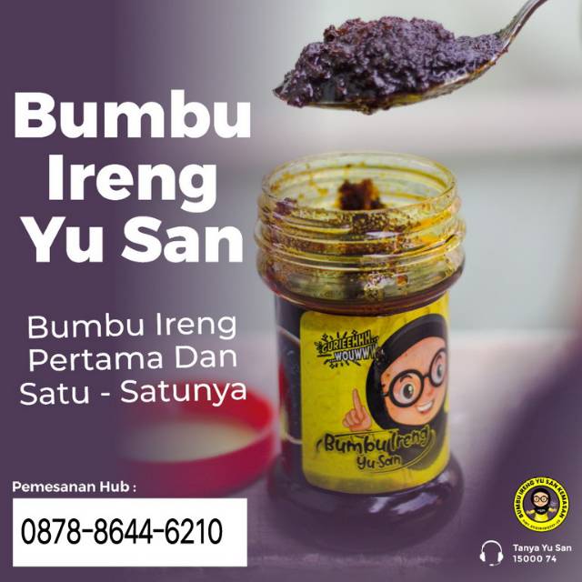 

Sambal Ireng Lezat Yu San Pedas siap saji pedas NO KW
