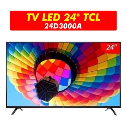 TCL LED Digital TV 24&quot; DVB-T2 HDMI USB Movie 24D3000A 24D3000 LED TV