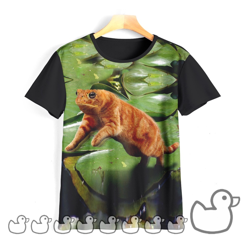 Kaos Anak 3D Kucing S4-3 Baju Anak 3D Kucing S4-3 Usia 1-12 Tahun murah