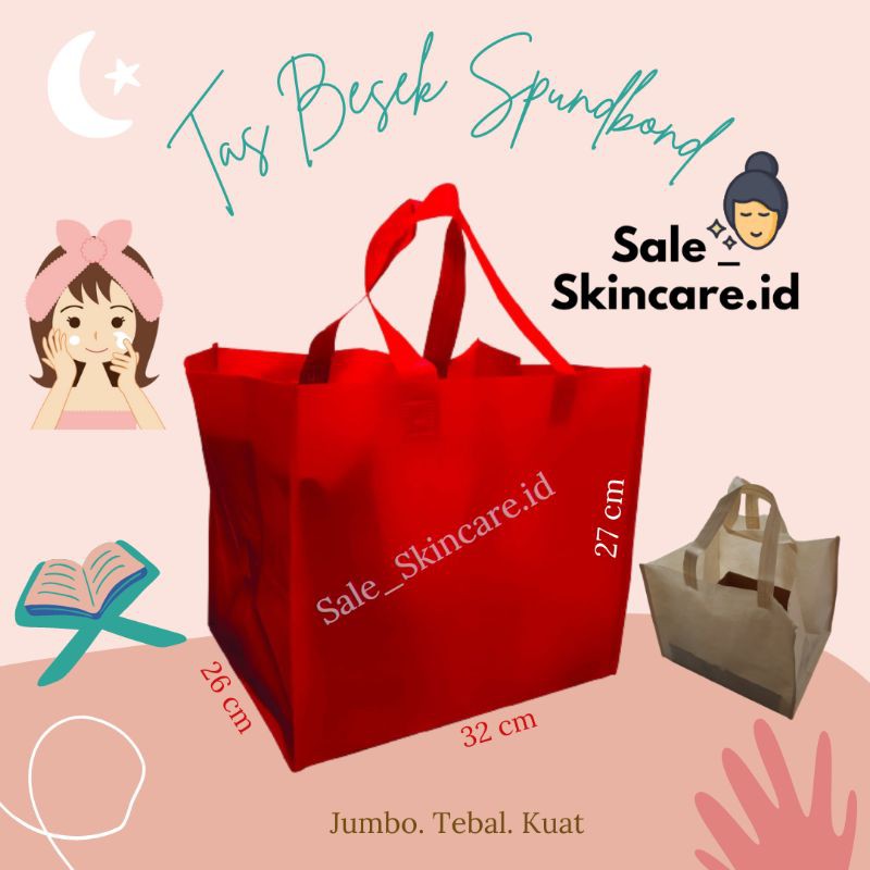 

GOODIE BAG TAS SPUNBOND 32x26x27