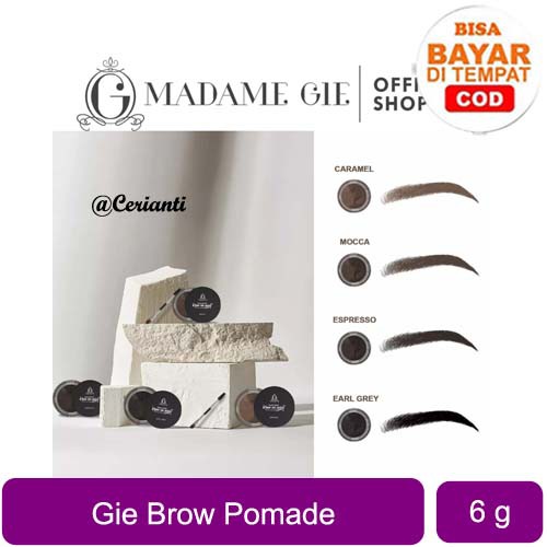 Madame Gie Madame Brow On Point – Make Up Eyebrow Pomade Cream Pensil Alis Waterproof