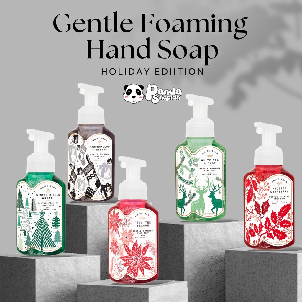 BBW Gentle Foaming Hand Soap Holiday Series