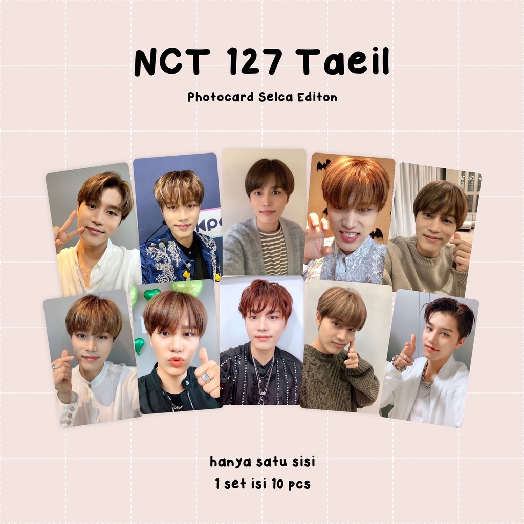 [SET] Photocard NCT 127 Selca Edition