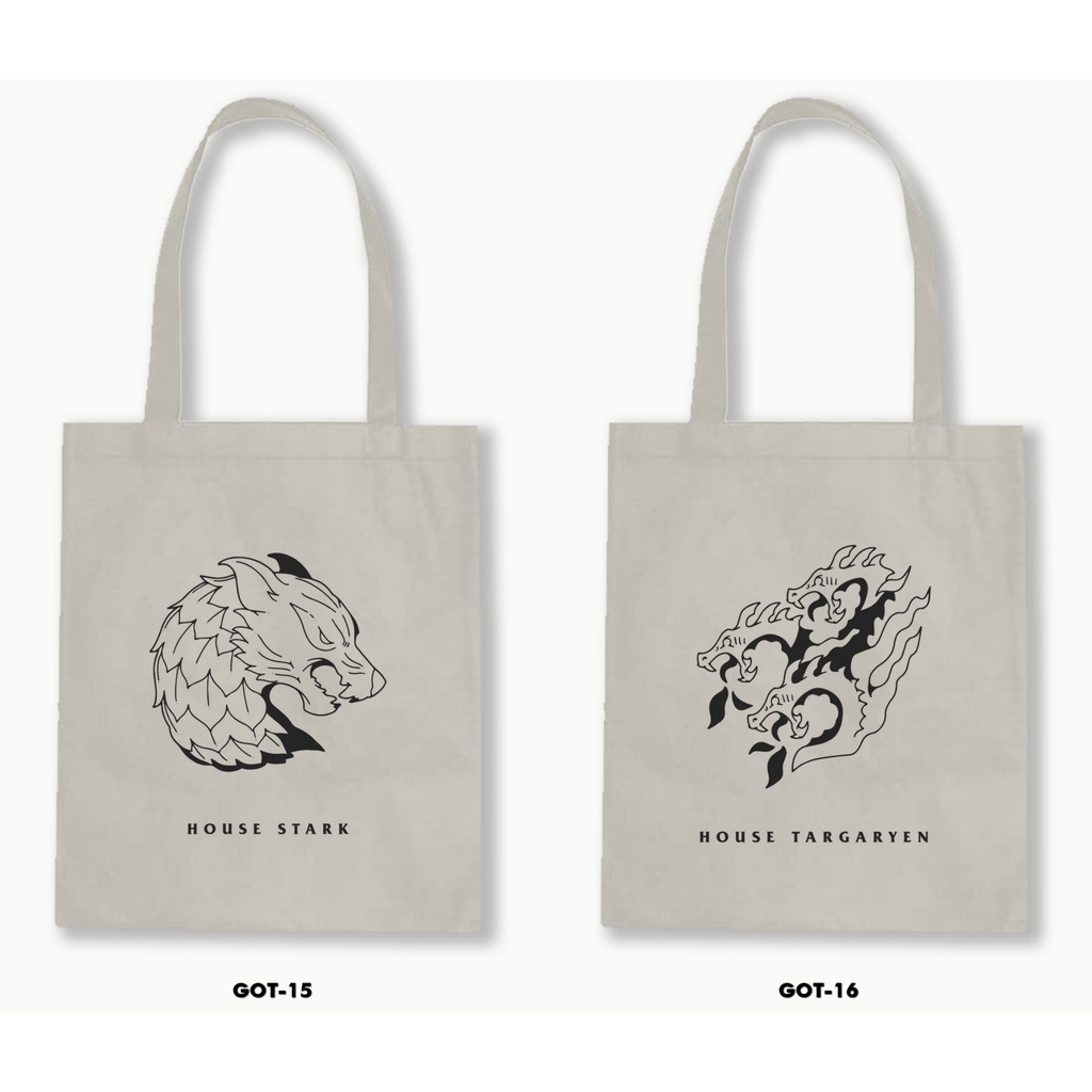 TOTE BAG BLACU - GAME OF THRONES 1