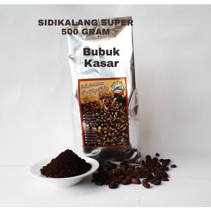 

KOPI SIDIKALANG SUPER 500 GRAM - KOPI BUBUK KASAR