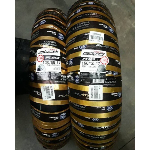 Readyy CORSA 160 60 120 60 BAN 160 60 120 60 PAKET BAN CORSA R93 R46 IRC MAXXIS PIRELLI BATTLAX Stok