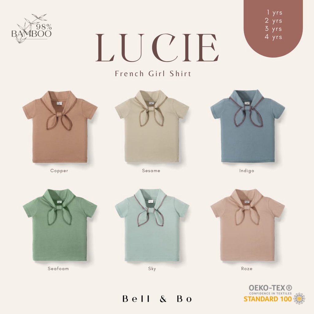 BELL&amp;BO - LUCIE TOP BELL N BO - ATASAN ANAK - BAJU ANAK - BAJU BAYI