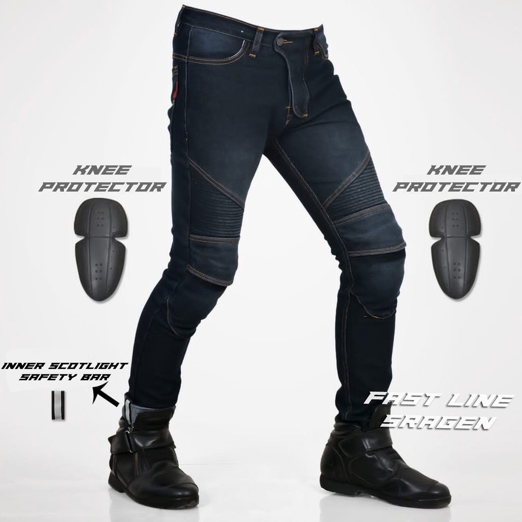 Celana Bikers Jeans Premium Riding Touring Safety Protector