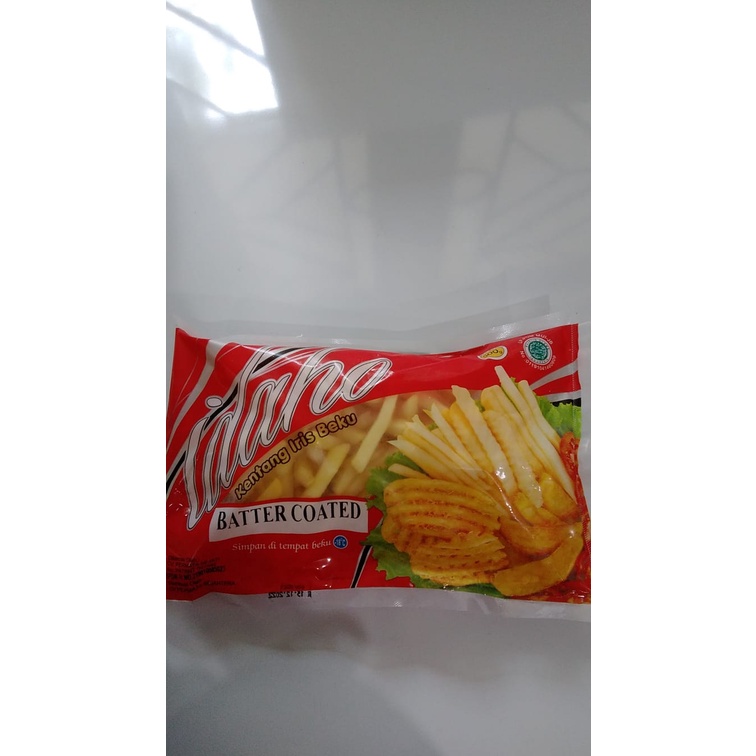 

Frozen Food Bandung Kentang Idaho Batter Coated 500gr