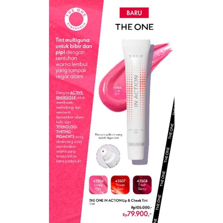 The One In Action Lip &amp; Cheek Tint