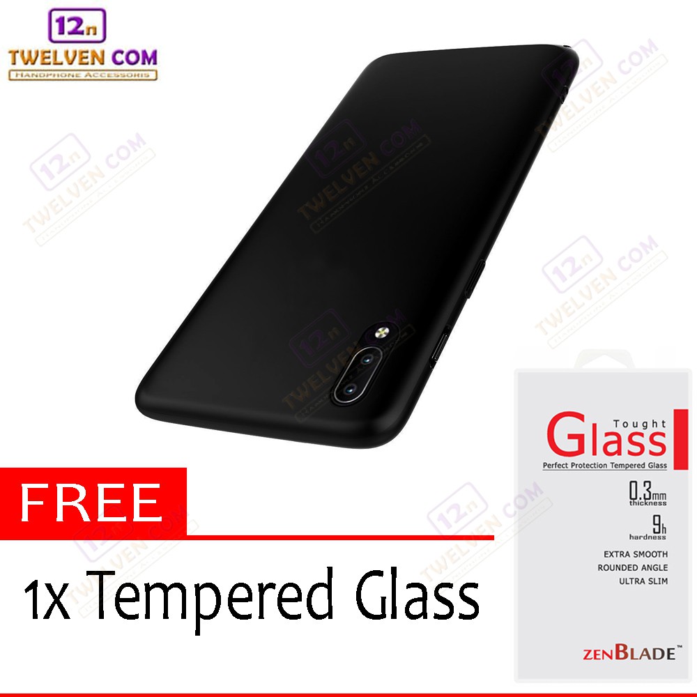 Case Slim Matte Softcase Vivo Y93 / Vivo Y91c - Free Tempered Glass