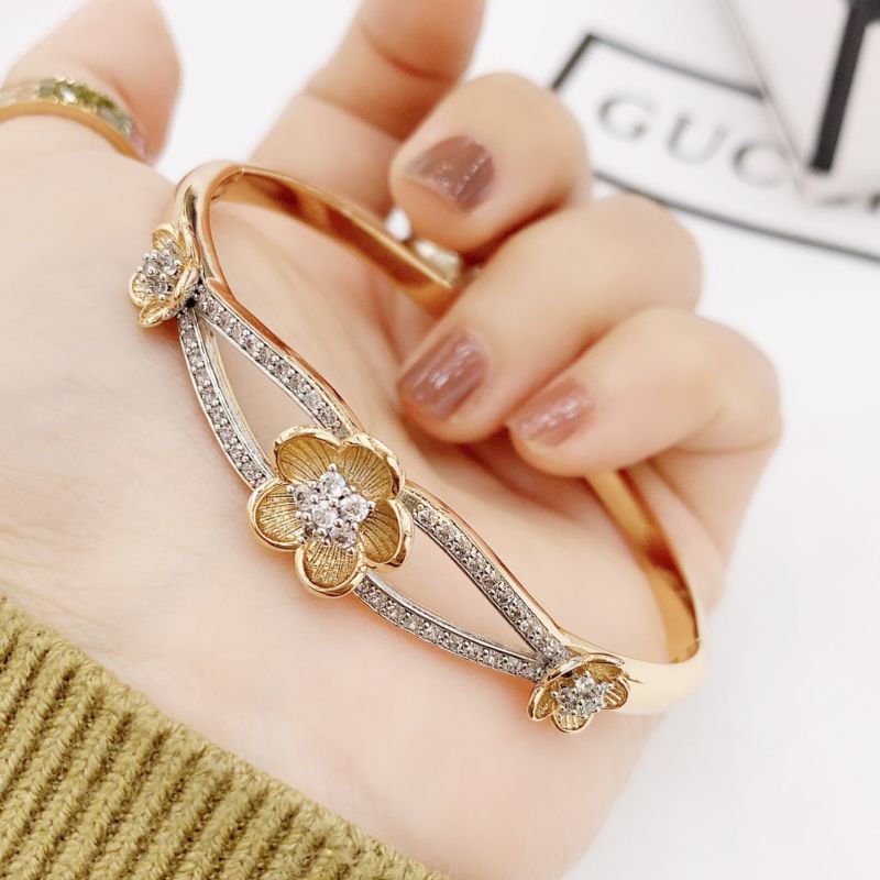 Gelang Premium gold lapis emas anti karat anti alergi premium Quality Bracelet Zircon import K11