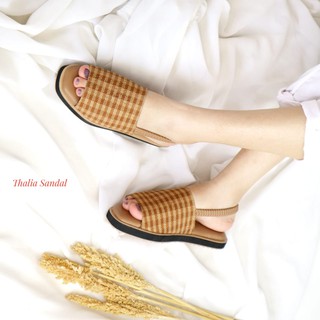 Sepatu Sandal  Wanita  Tali Casual Cewek Santai Cantik 