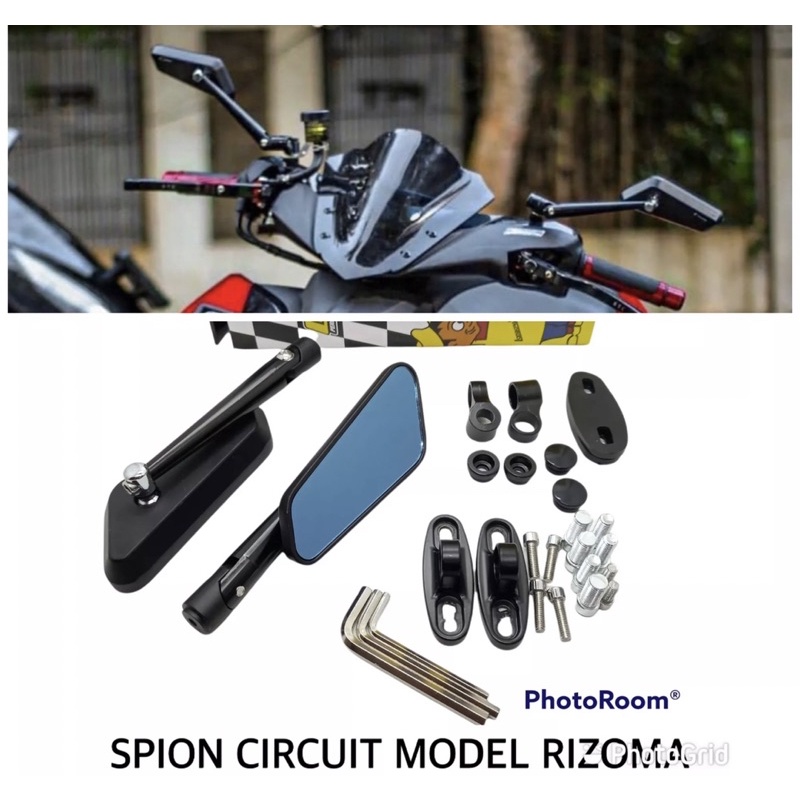 spion carbon beat twotone universal semua honda