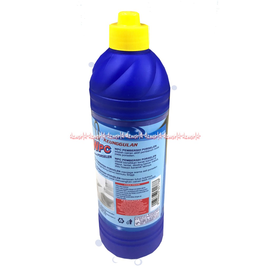 WPC Pembersih Porselen 780ml Cairan Pembersih Kloset Dan Wc Kamar Mandi Biru W P C W.p.c 780 ml