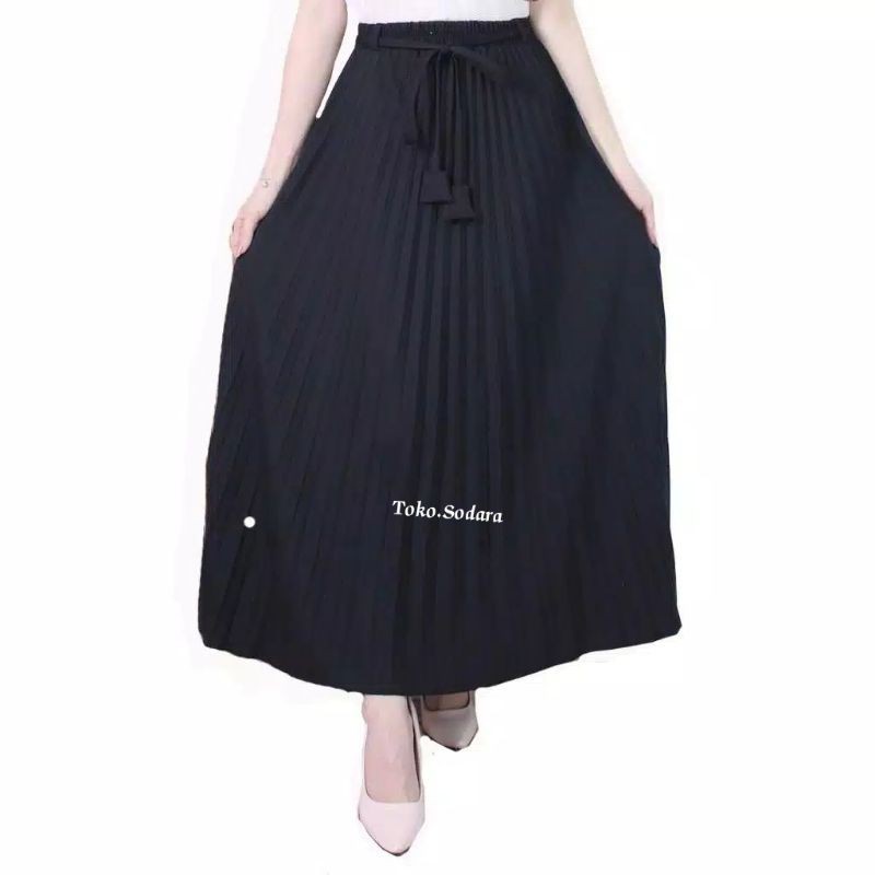 Rok Plisket Moumbloe&quot;Standar // Plisket Hyget Standar //Rok wanita Murah