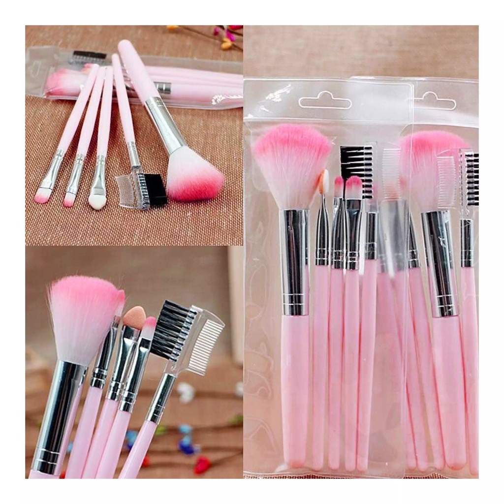 kuas masker wajah set brush face tool bulu halus lentur lembut alat perawatan kecantikan muka termurah