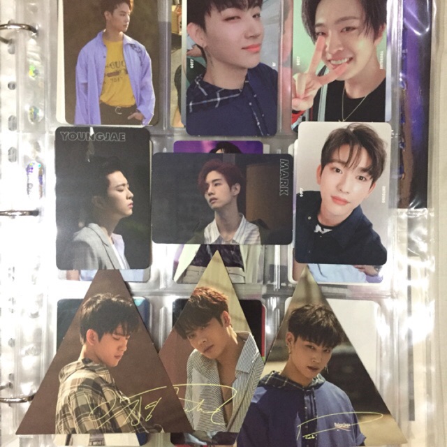 Got7 photocard 7 for 7 Mark Jackson Youngjae album Magic hour Golden hour pc postcard