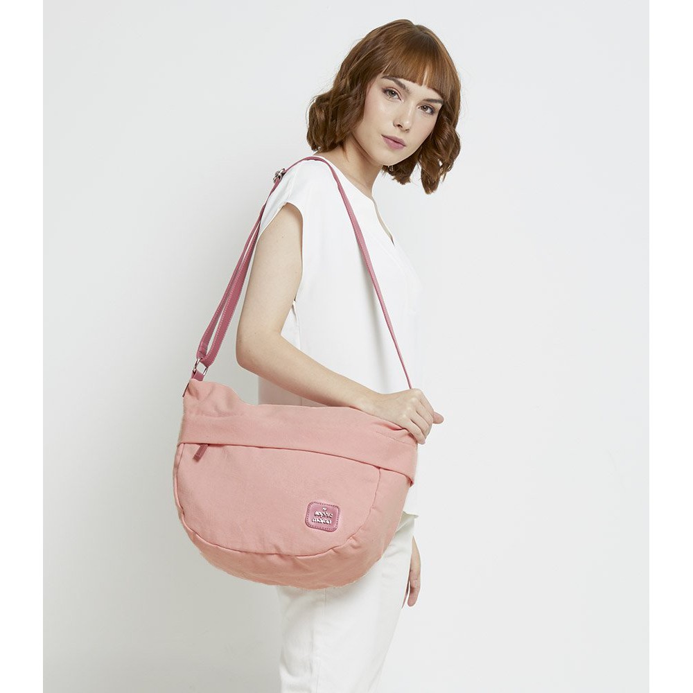 TAS SOPHIE MARTIN LISETTE PINK T5968P3 IMPORT KOREA CANVAS ORI REG1910 DISKON MEMBER PROMO TERMURAH