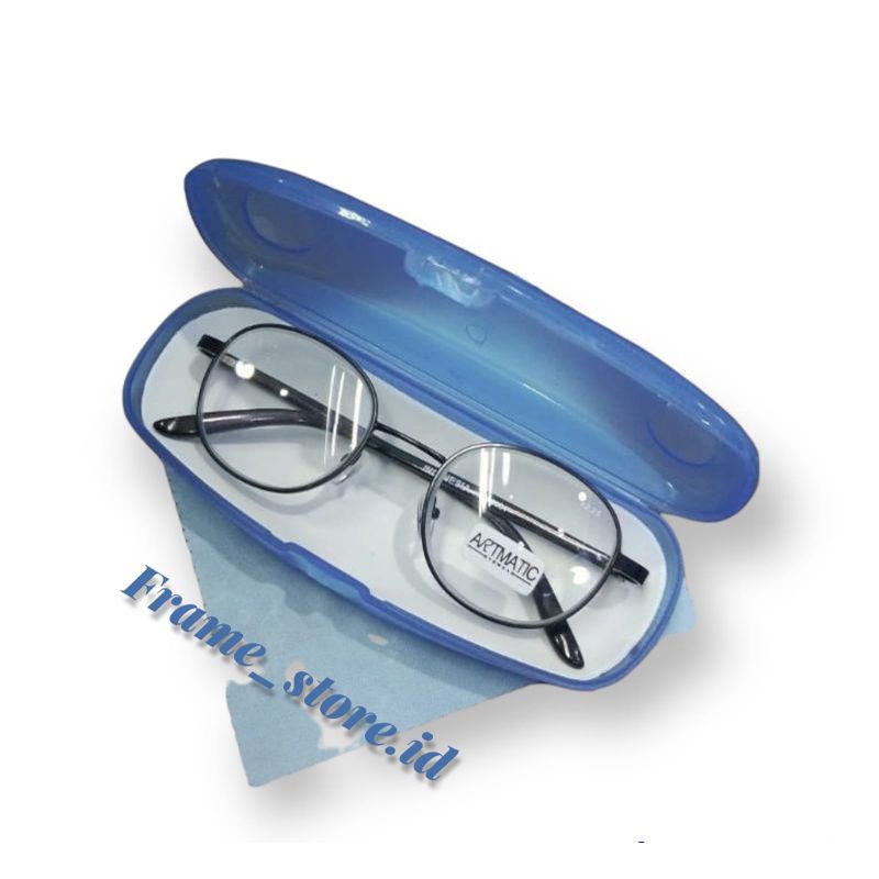 Kacamata Baca (Plus) Super Fokus / Kaca Mata Rabun Dekat Frame Oval Pria Wanita