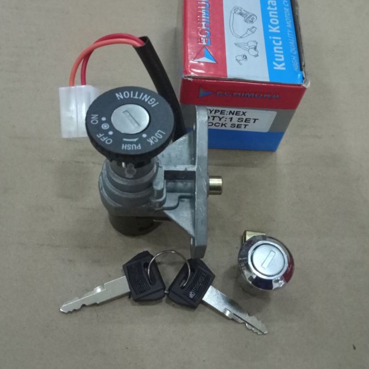 kunci kontak suzuki nex assy set