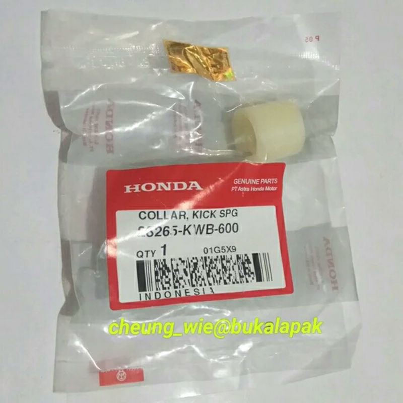 Plastik Bos Per As Engkol Honda Blade 110 / Revo Abs 110 ori AHM 28265-KWB-600