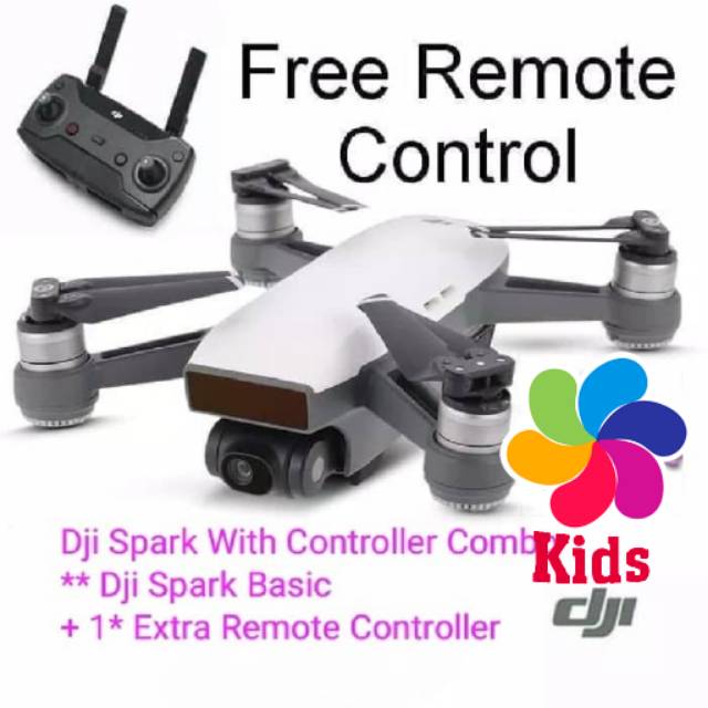 DRONE DJI SPARK NON COMBO PUTIH GARANSI RESMI / PROMO DRONE DJI SPARK / DRONE BERKUALITAS