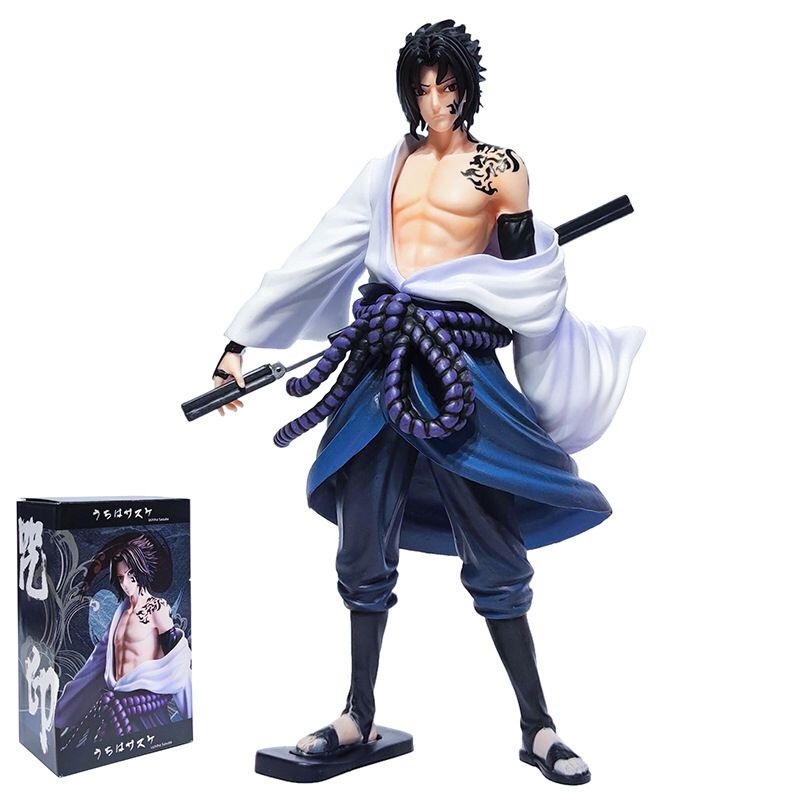 Anime Action Figure Naruto Sasuke Uchiha Dapat Box