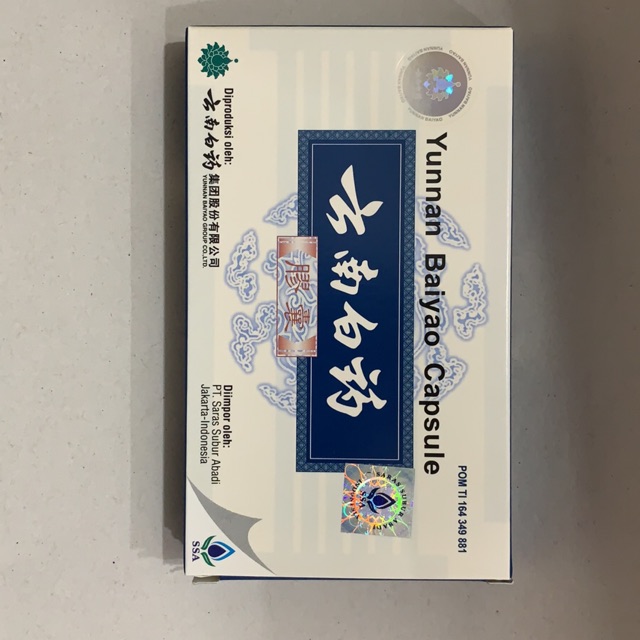 Yunnan Baiyao Capsule