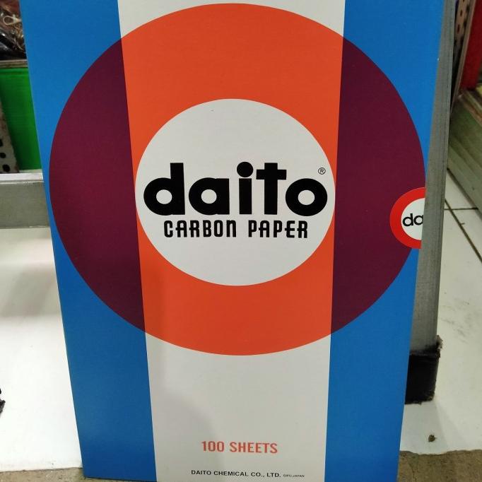 

kertas karbon daito hitam folio isi 100lrmbar KERTAS FOLIO
