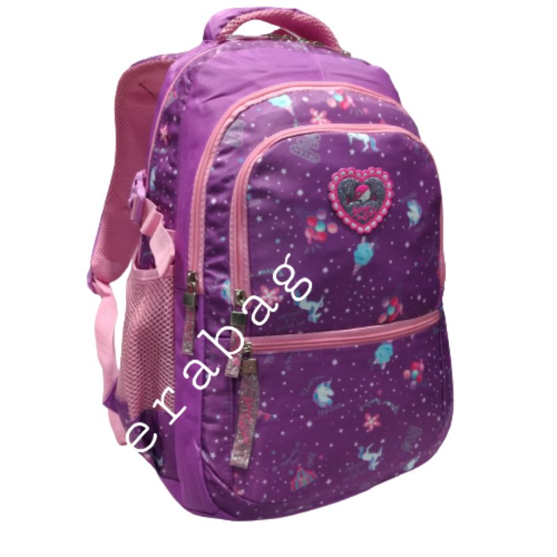 Tas Ransel sekolah wanita Backpack kekinian ALTO Silver Girl by Alto Import Original 76220S1