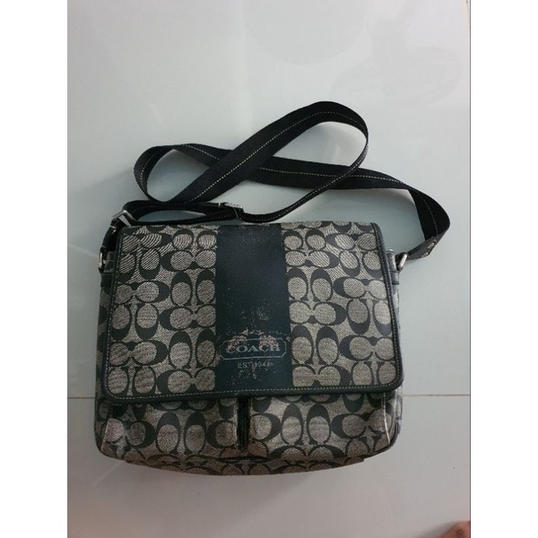 Tas Coach Kulit Second pria