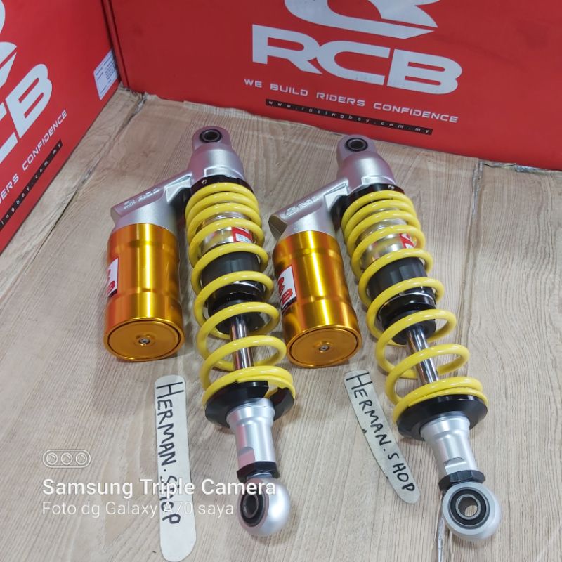 shock shockbreaker rcb nmax pcx xmax tiger rx king gl versa eb2 mb2 / Shock rcb eb2 mb2 pcx nmax tiger gl rx king versa supra karisma 320 330 335 / shock rcb eb2 350mm shogun rx king bebek-Eb2 yellow rx gl bbk