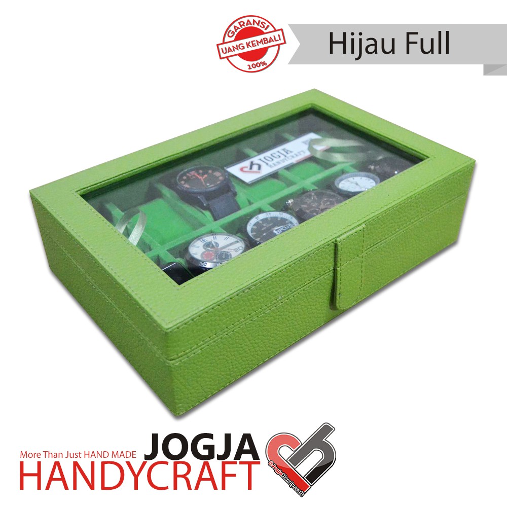 (PROMO) Kotak Tempat Jam Tangan Isi 12 , Watch Box, Wadah Jam, Box Jam