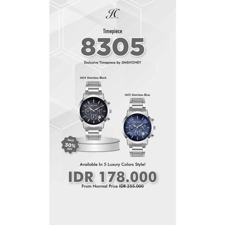 Jam Tangan Pria Jims Honey JT 8305