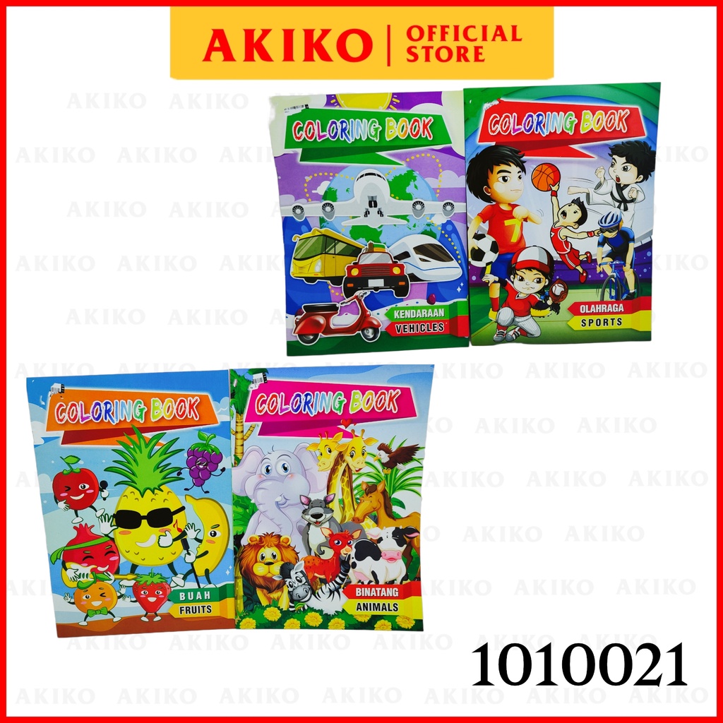 

Buku Mewarnai A4 Mix