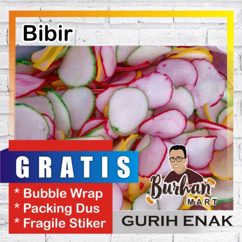 

Kerupuk Seblak / Bawang Bibir 250gr | Burhan Kerupuk Grosir Jember | Murah, Enak, Mudah Digoreng
