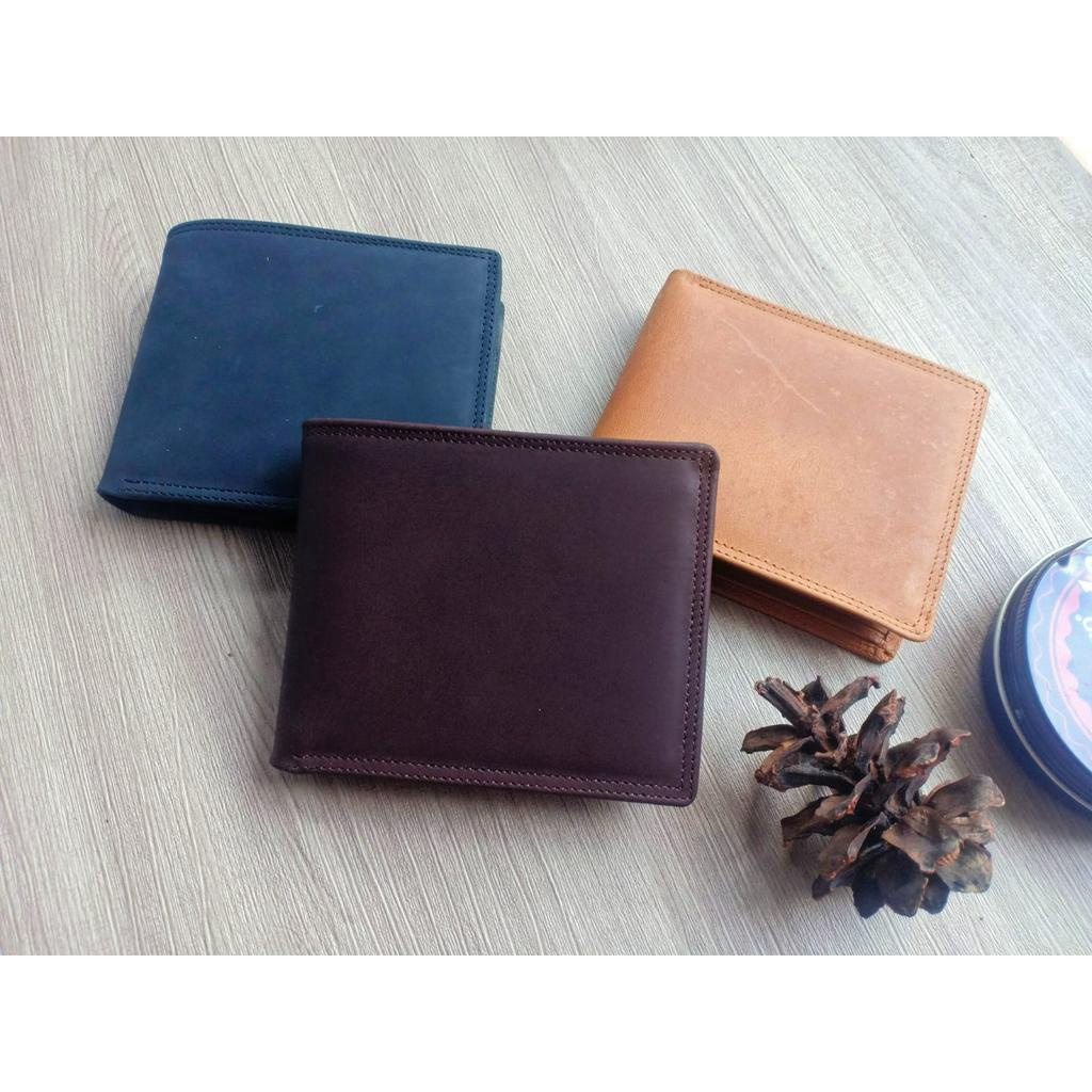 Dompet pria full kulit asli  / dompet lipat standart kulit asli JATACC - DFST