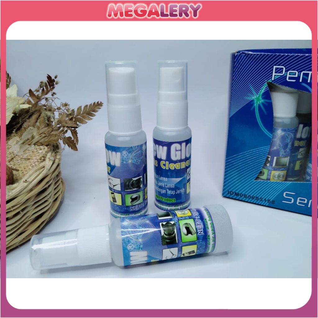 LENS CLEANER PEMBERSIH KACAMATA NEW GLOW