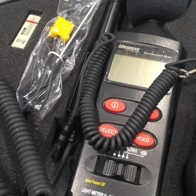 Sound Level Meter Environment Meter Krisbow 4 In 1 Kw0600291