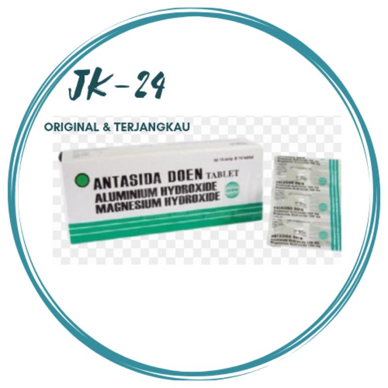 Jual ANTASIDA DOEN TABLET OBAT MAAG ISI 100 PER BOX | Shopee Indonesia