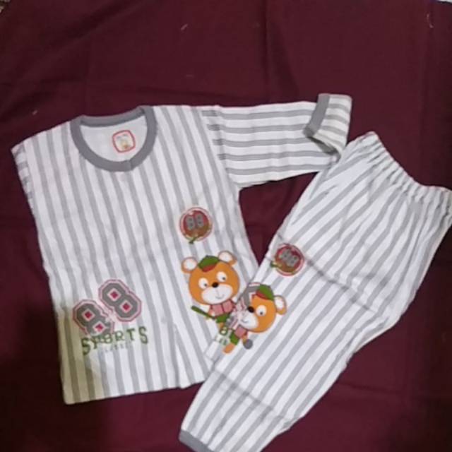 Baju tidur piama 18m sd 2y