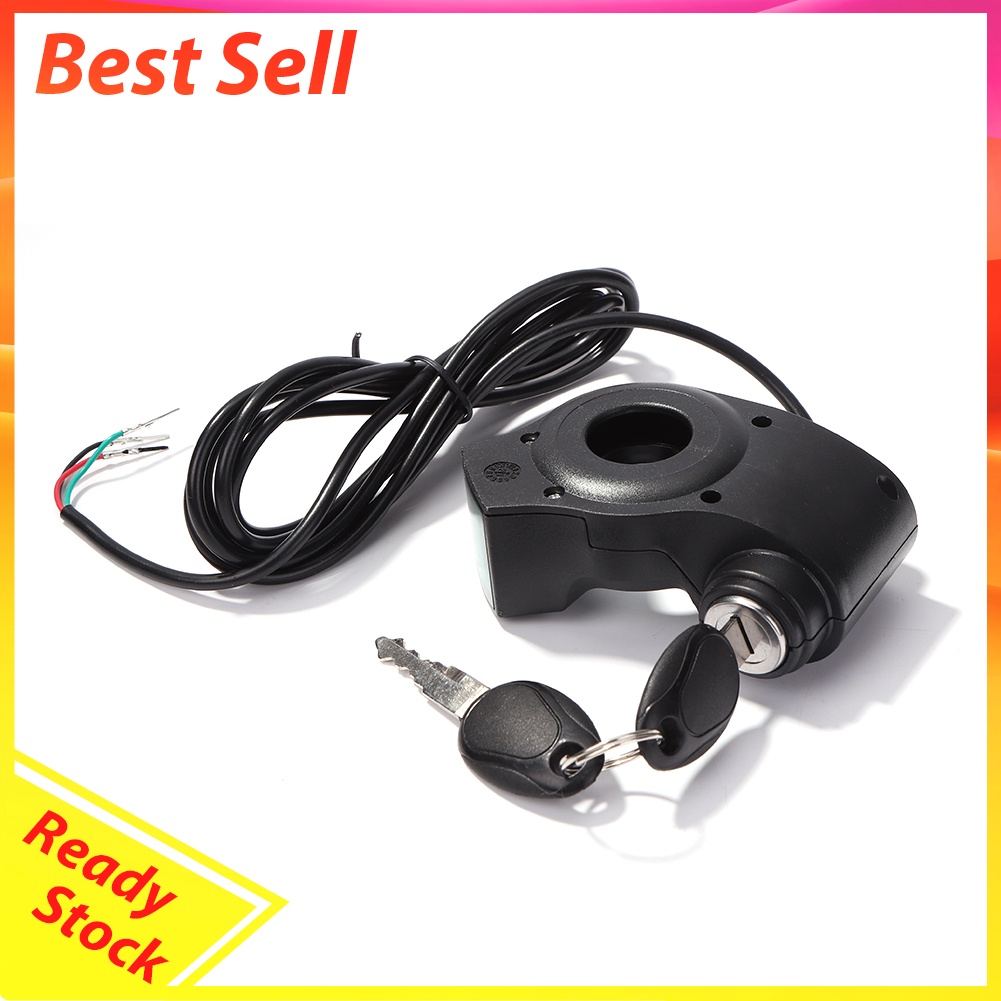 Scooter Ignition Lock Key Cylinder Starter Switch Locks for KUGOO M4 PRO