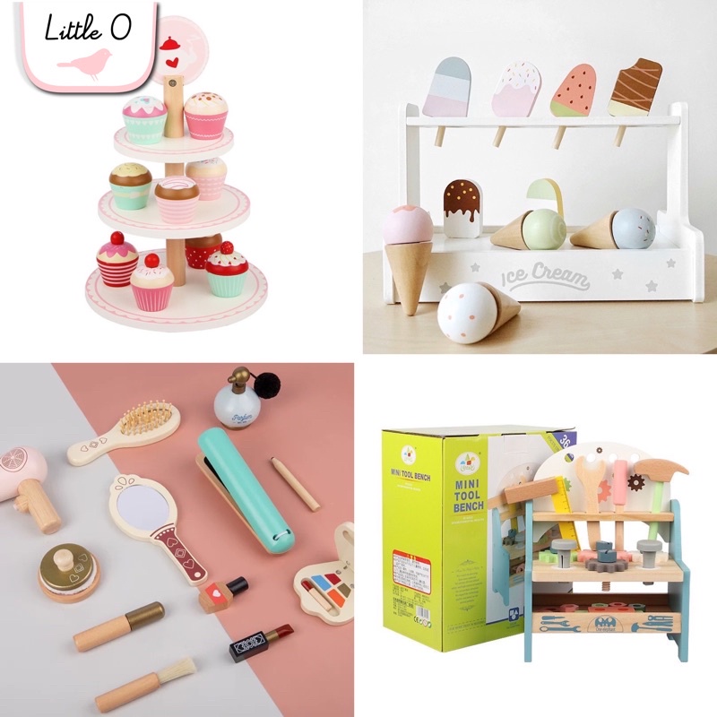 Creative Wooden Toy Mainan Anak Kayu mainan anak perempuan  kado anak mainan anak