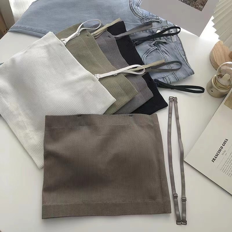 BATAMMODE Tanktop Kemben Singlet Crop Tali bisa di lepas Pakaian dalam-1