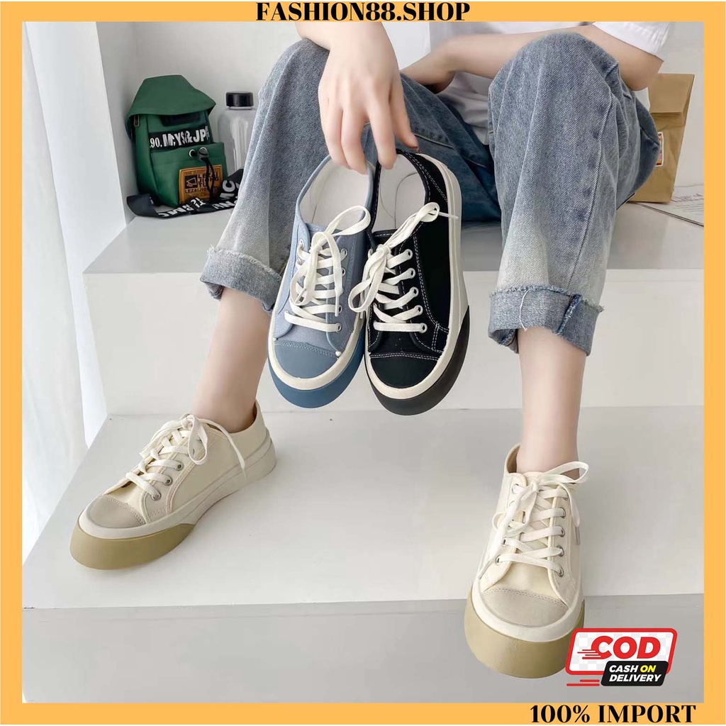 Sepatu Taeyong Sepatu Import Sepatu Wanita Sepatu Sneakers Kanvas